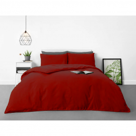 Satin bedding set (Red)